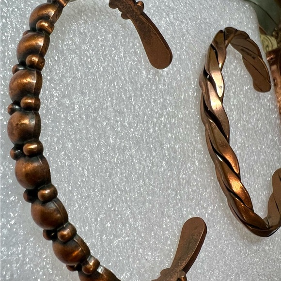 Vintage Copper Cuff Bracelets Lot of - Picture 4 of 6